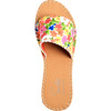 Women Cabana Slide Water Shoes, Frances Valentine Wild Flower - Slip Ons - 7