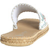 Women Cabana Slide Water Shoes, Spartina 449 Queenie Topiary - Slip Ons - 7
