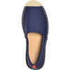 Women Beachcomber Espadrille Water Shoes, Dark Navy - Espadrilles - 6