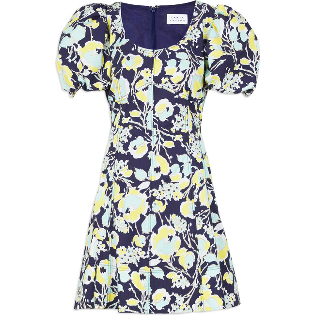 Women's Madeline Dress, Navy Multi - Dresses - 1