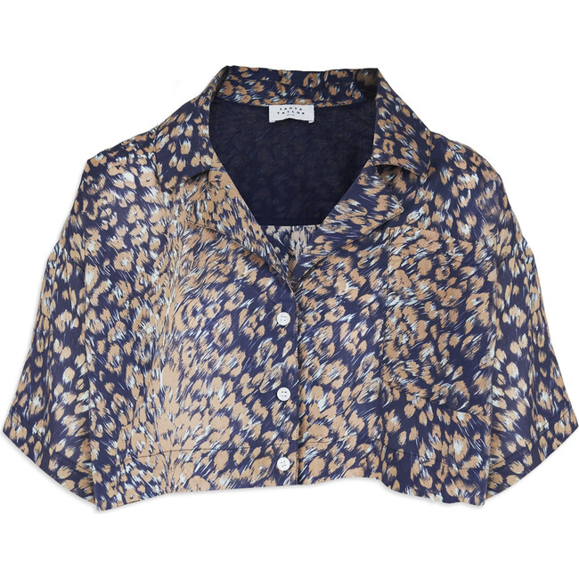 Women's Kennedy Top, Maritime Blue Multi