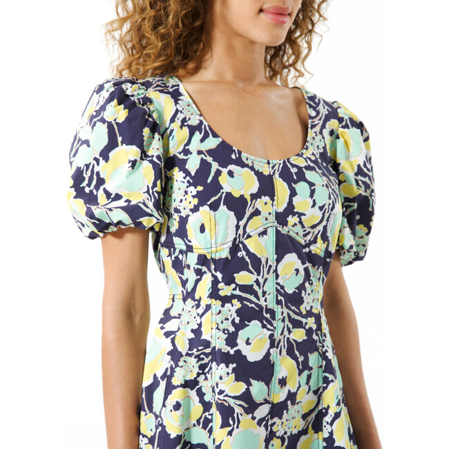 Women's Madeline Dress, Navy Multi - Dresses - 4