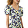 Women's Madeline Dress, Navy Multi - Dresses - 4