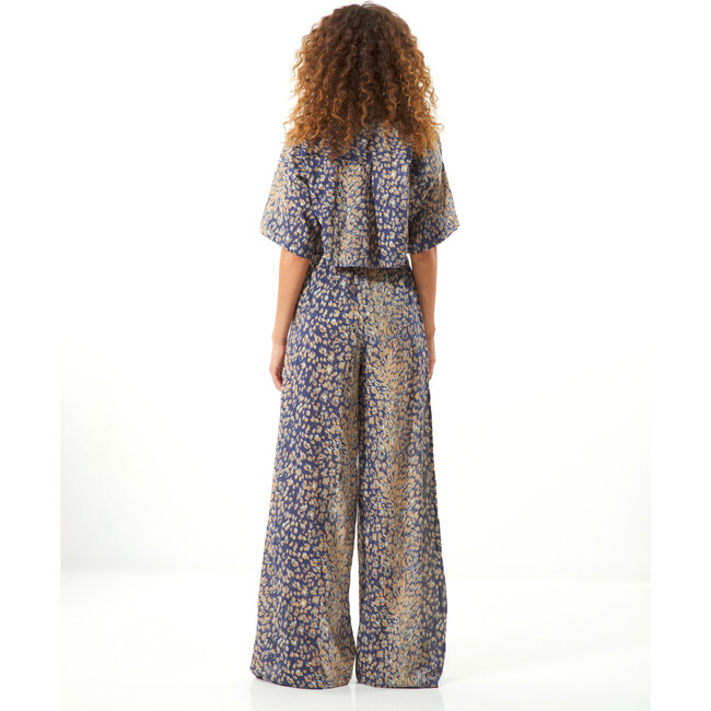 Women's Kennedy Top, Maritime Blue Multi - Cover-Ups - 4