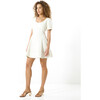 Women's Mia Dress, Chalk - Dresses - 3