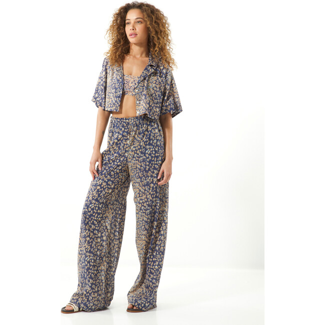 Women's Ralia Pant, Maritime Blue Multi - Cover-Ups - 3