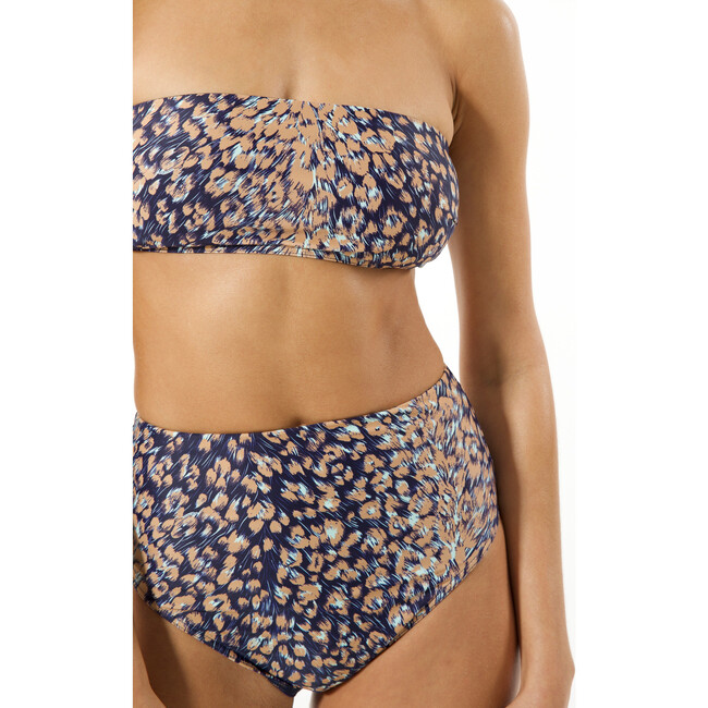 Women's Kaia Bikini Bottom, Maritime Blue Multi - Two Pieces - 5