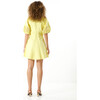 Women's Lacey Dress, Daffodil - Dresses - 4 - thumbnail
