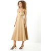 Women's Everleigh Dress, Tan - Dresses - 3