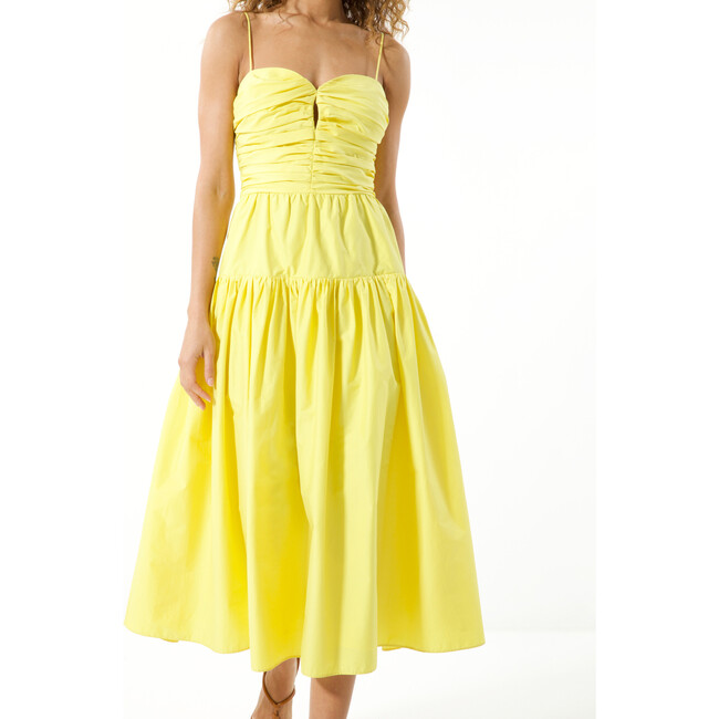 Women's Jenna Dress, Daffodil - Dresses - 3