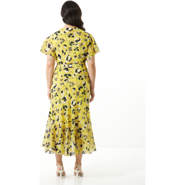 Women's Brianna Dress, Daffodil Multi - Dresses - 4