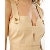 Women's Everleigh Dress, Tan - Dresses - 5