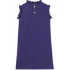Bailey Solid Knit Dress, Blue Ribbon - Dresses - 3