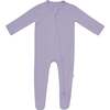 Zippered Footie, Taro - Footie Pajamas - 1 - thumbnail