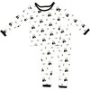 Toddler Pajama Set, Black and White Zen - Pajamas - 1 - thumbnail