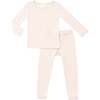 Toddler Pajama Set, Blush - Pajamas - 1 - thumbnail