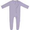 Zippered Footie, Taro - Footie Pajamas - 3