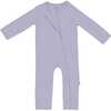 Zippered Romper, Taro - Rompers - 4