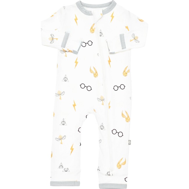Zippered Romper, Icon - Rompers - 4