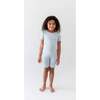 Short Sleeve Toddler Pajama Set, Fog - Pajamas - 2