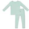 Toddler Pajama Set, Sage - Pajamas - 1 - thumbnail