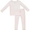 Toddler Pajama Set, Oat - Pajamas - 1 - thumbnail