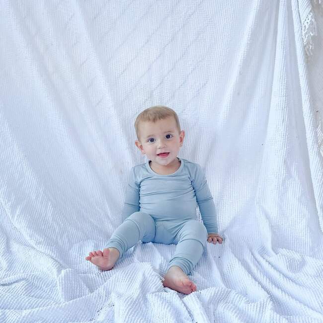 Toddler Pajama Set, Fog - Pajamas - 3