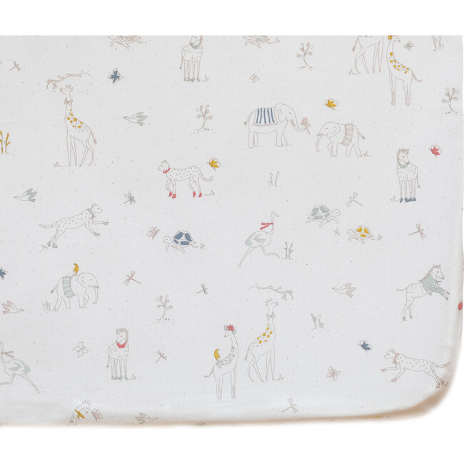 Magical Safari Crib Sheet - Crib Sheets - 1
