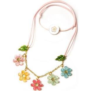 Colorful Flowers Necklace - Necklaces - 1
