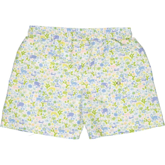 Into The Woods Classic Swim Shorts, Green - Swim Trunks - 2