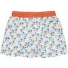 Cycling Classic Swim Shorts, Blue And Brick - Swim Trunks - 2