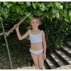 Apple Ice Cream Two-Piece Swimsuit, White, Pink, Blue And Yellow - Two Pieces - 3