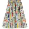 Lurdes Midi Skirt With Side Pockets, Menta - Skirts - 1 - thumbnail