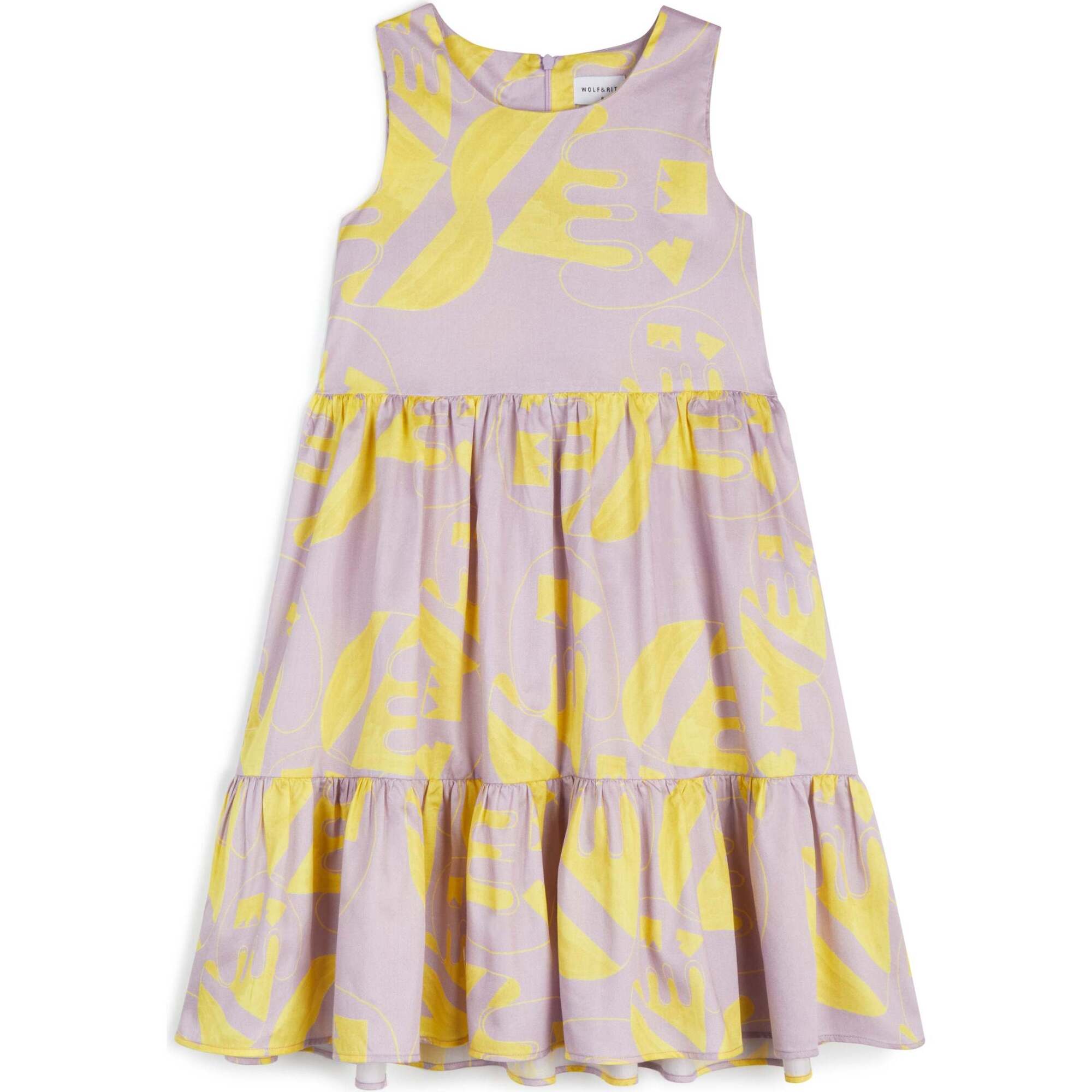 Plácida Sleeveless Dress, Alfabeto - Dresses - 1
