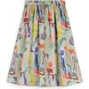 Lurdes Midi Skirt With Side Pockets, Menta - Skirts - 4