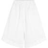 Elsa Embroidered Cropped Trousers, Hoop - Skirts - 1 - thumbnail