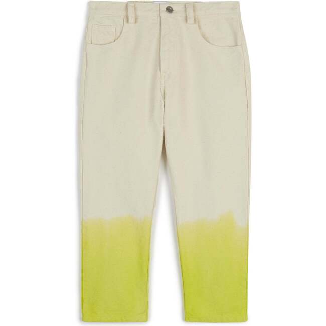 Filipe Dip-Dyed Trousers, Dip Lime