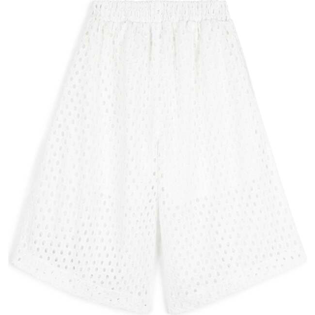 Elsa Embroidered Cropped Trousers, Hoop - Skirts - 4