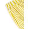 Elsa Cropped Wide Leg Trousers, Yellow Stripes - Skirts - 6