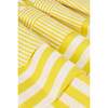 Deolinda Contrasted Panelled Long Skirt, Yellow Stripes - Skirts - 6
