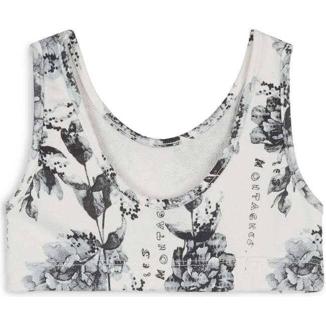 Celeste Sleeveless T-Shirt, Flowers Cru - T-Shirts - 4
