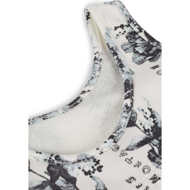 Celeste Sleeveless T-Shirt, Flowers Cru - T-Shirts - 5