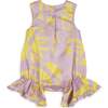 Rosalina Sleeveless Frilled Jumpsuit, Alfabeto - Rompers - 5