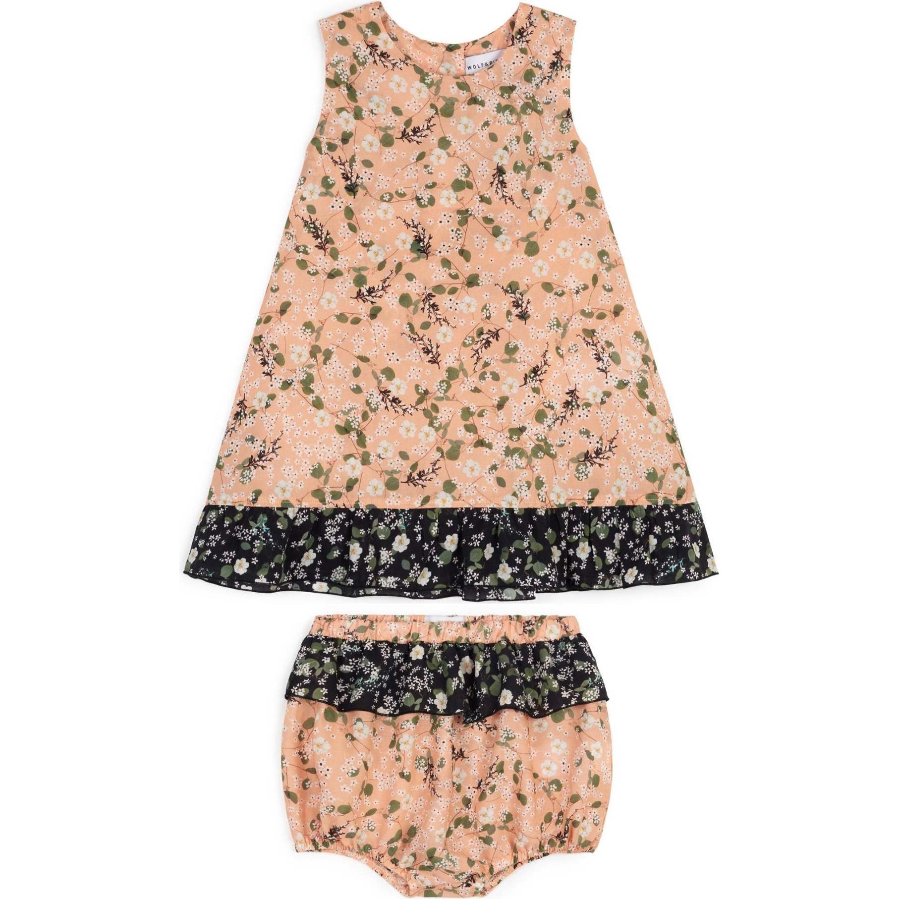 Beatriz Sleeveless Dress And Bloomers, Garden - Dresses - 1