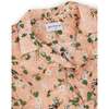 Bruno Short Sleeve Notched Lapel Shirt, Peach Garden - Shirts - 5