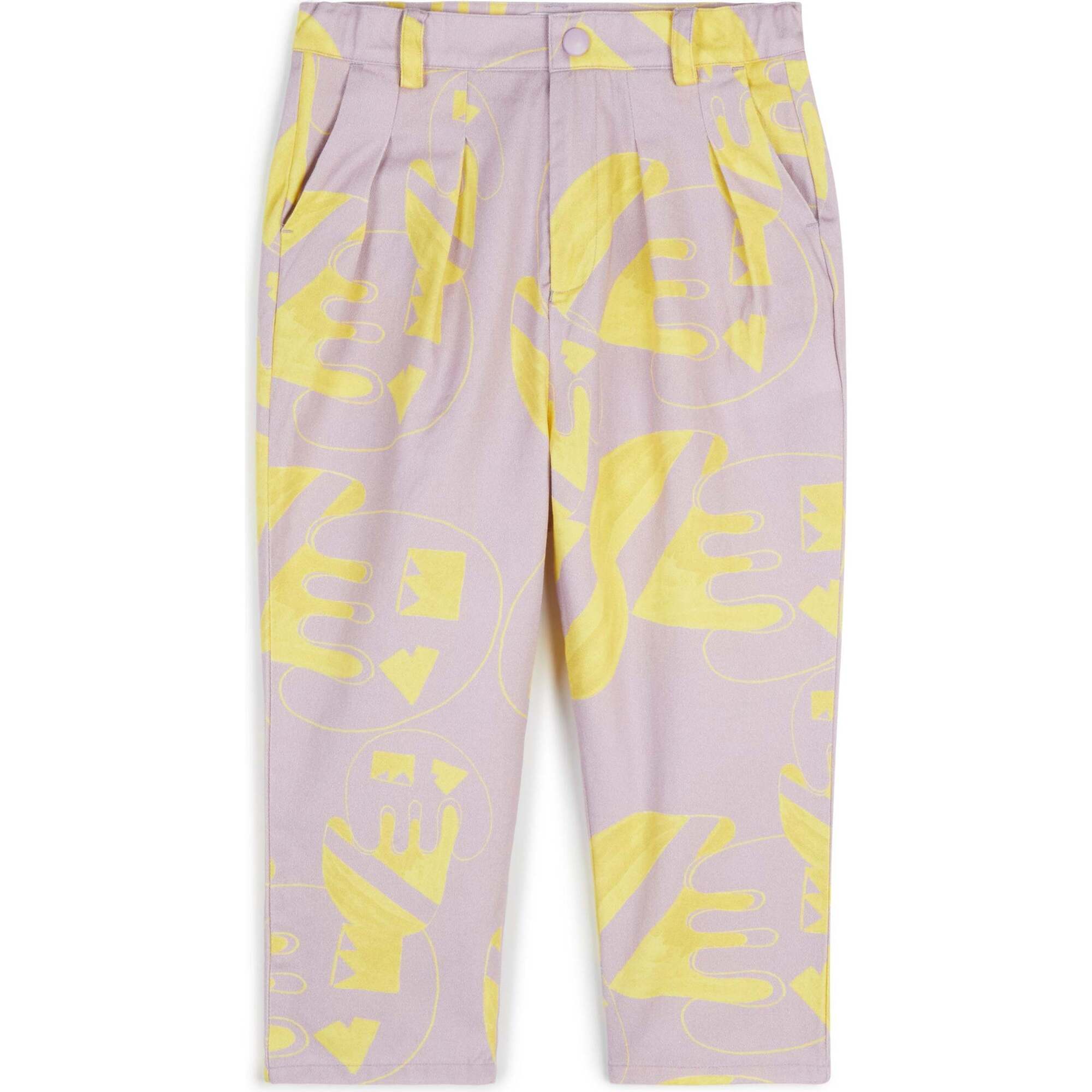 André Pleated Trousers, Alfabeto - Pants - 1