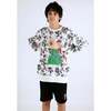 Bernardo Round Collar Sweatshirt, Flowers Cru - Sweatshirts - 4