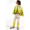 Hortensia Dip-Dyed Sleeveless Blouse, Dip Lime - Blouses - 2