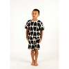 Gisela Short Sleeve T-Shirt, Coração Black - T-Shirts - 2