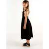 Amarilis Sleeveless Long Dress, Black - Dresses - 4